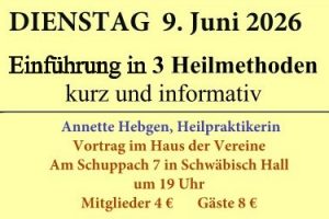 3 Heilmethoden